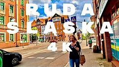 Ruda Śląska 2023 in 4K 60fps ⏸︎⏵︎ 45min: Strolling through the streets of city, A Visual Tour