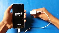Samsung Galaxy J6 - BATTERY CHARGING TEST - in full HD