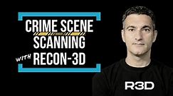 TUTORIAL: Crime Scene Scanning with R3D | Recon-3D iPhone LiDAR scanner | 3D scanning