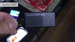 MHL Adapters & HDMI Screen Mirroring Explained: Passive, Active, Samsung's 11-pin, DVI