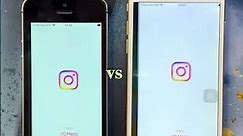 Comparison iPhone 6 vs iPhone 5s Open iG(instagram) #shorts