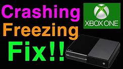 Xbox One How to Fix FREEZING/CRASHING in Games!