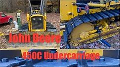 Dozer undercarriage replacement 450C John Deere
