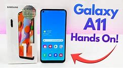 Samsung Galaxy A11 - Hands On & First Impressions!