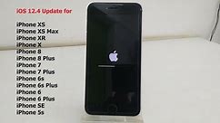 How to Update iOS 12.4 in iPhone 5, 6, 7, 8, X, XR, XS