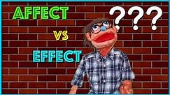 AFFECT Vs EFFECT! What's the difference?? It's easier than you think 😁