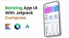 Build Banking App UI With Jetpack Compose 📱