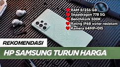 Rekomendasi 7 HP Samsung Terbaik Turun harga 2024