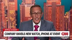 Apple unveils new iPhone, watch at event