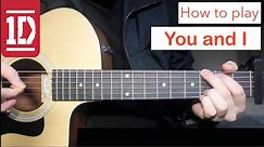 You and I - One Direction | Guitar Lesson (Tutorial) Chords & Solo