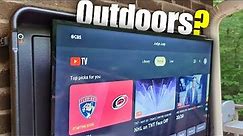 The Perfect Weatherproof Outdoor TV Enclosure! (Storm Shell)