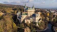 Bojnice in 4K - most beautiful castle of Slovakia
