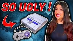 Why is the North American SNES UGLY !? - Super Nintendo Console History