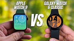 Apple Watch 9 vs Samsung Galaxy Watch 6 classic! - The Winner Of Two Giants’ Battle!