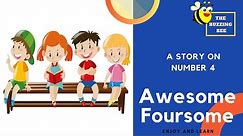 Learn Numbers through Stories | Story on Number 4 for kids