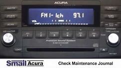 How to Insert Acura Radio Codes
