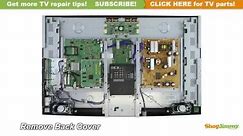 Mitsubishi LCD TV Repair How to Replace T-Con Boards LJ94-02037E