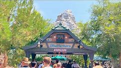 [4K] FULL Matterhorn Bobsleds 2021 at Disneyland Park! - FRONT ROW POV