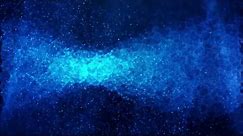 Blue Water Texture Particles Moving | 4K Relaxing Screensaver