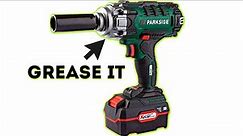 How to Fix impact drill PARKSIDE impact wrench and maintenance