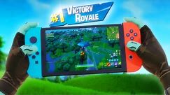 FIRST TIME PLAYING FORTNITE ON THE NINTENDO SWITCH