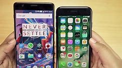 iPhone 7 vs OnePlus 3 -Speed Test & RAM Management!-v4L2r5NQkuc - video Dailymotion