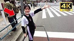 A cute Japanese girl Yuka-chan guided me around Asakusa by rickshaw😊 | Rickshaw in Asakusa, Tokyo