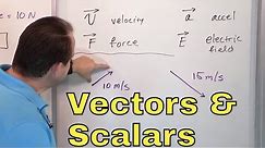 12 - What are Vectors and Scalars?