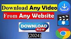 How to Download Any Video from Any Website on PC (Free and Easy)