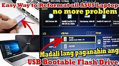 How to reformat all Asus Laptop