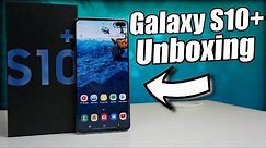 Samsung Galaxy S10 Plus (Prism Blue) Unboxing & First Impressions