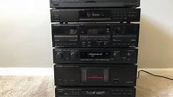 Kenwood Home Stereo Audio System - KX-W891 Deck, KT-591 Tuner, KC-991 Preamp, KM-991 Amp, DP-R891 CD