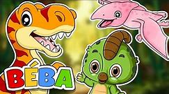 BÉBA - Dino Dinosauři | Dětská písnička v češtině | Zábavná písnička pro děti o dinosaurech