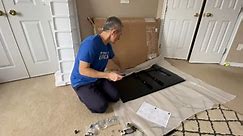 Unboxing and Wall Mounting a Samsung 50 Inch TV