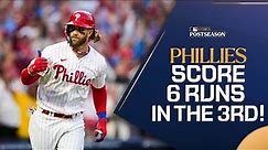 The Phillies put up 6 RUNS in a MASSIVE 3rd inning!