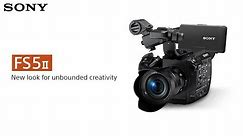New Sony FS5 II Pro-Camcorder with Stunning 4K HDR and 120 fps performance
