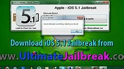 How to jailbreak iOS 5.1 (untethered) with redsnow - Vidéo Dailymotion