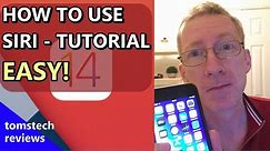 How To Use Siri Tutorial - EASY