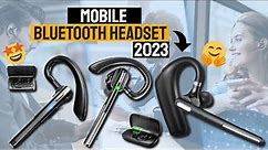 Best Bluetooth Headset For Mobile Phones In 2023 | Top 5 Best Bluetooth Mono Headsets Review