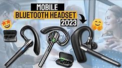 Best Bluetooth Headset For Mobile Phones In 2023 | Top 5 Best Bluetooth Mono Headsets Review