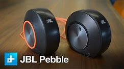 JBL Pebbles computer speakers - hands on