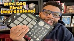 Akai MPC 500 Quick Thoughts / First Impression! Should you buy?