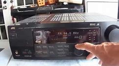 JVC receiver Audio/Video control receiver how work sound