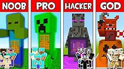 Minecraft_ MONSTER MUTANT FAMILY HOUSE - NOOB vs PRO vs HACKER vs GOD in Minecraft - video Dailymotion