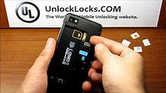 How To Unlock BlackBerry Z10, Z3, Z30, Q5, Q10 and Q20 By Unlock Code.