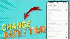 How To Change Time and Date on Samsung Galaxy