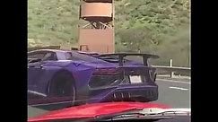 Lamborghini Aventador Insane Exhaust Purple Viola Parsifae Rare