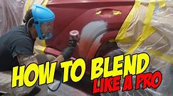 How to Blend Car Paint Like a Pro