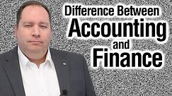 The Difference between Accounting and Finance (with former CEO)