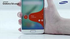 Samsung Galaxy S6 edge | How To: use the edge screen feature